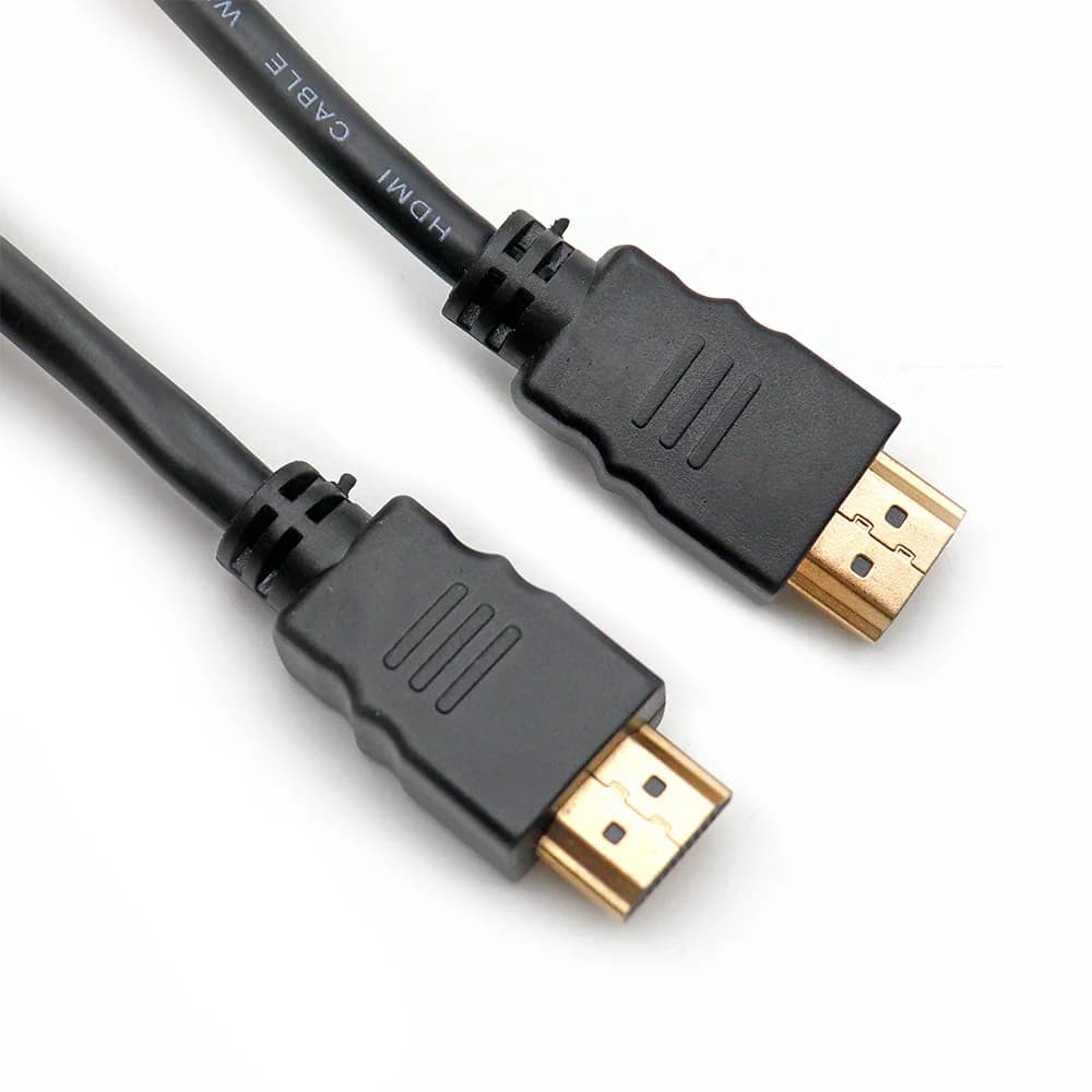 Câble 4K HDMI 2.0 haute vitesse mâle à mâle pour TV Box ordinateur portable moniteur projecteur – 1m