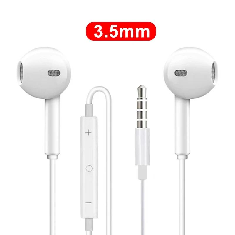 Pour Apple écouteurs d'origine pour iPhone 16 Pro Max 15 14 13 12 11 X XS XR 8 7 6S Plus écouteurs f