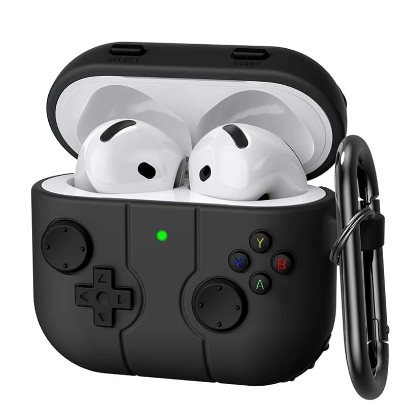 Étui de protection antichoc et étanche pour AirPods Pro 2, avec crochet, compatible avec Air Pods 3
