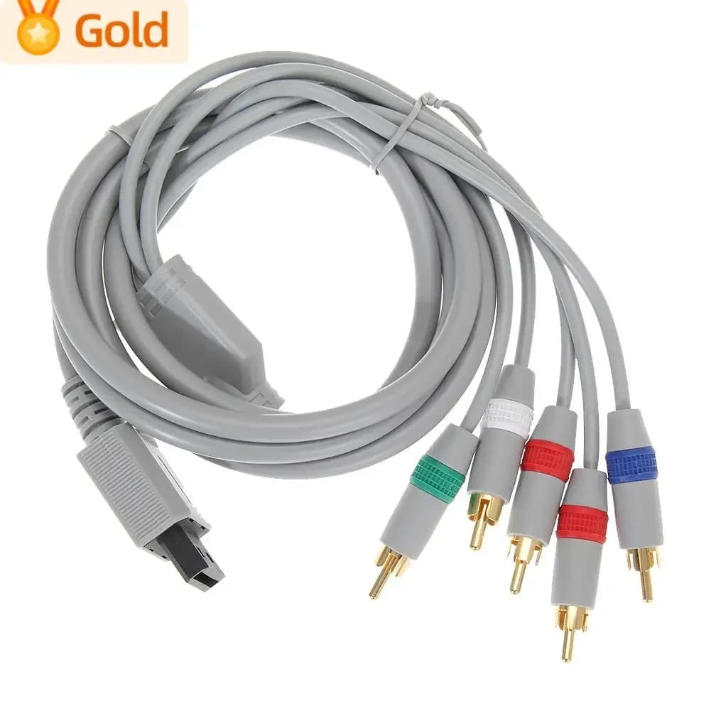 Câble composant 1080P HDTV Audio vidéo AV 5RCA pour Nintendo Wii