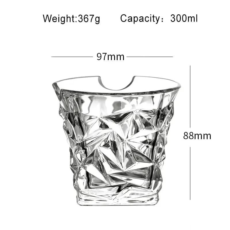 Porte-cigare en verre à whisky pour la maison, verre à bière, verre à vin, haut de gamme, affaires,