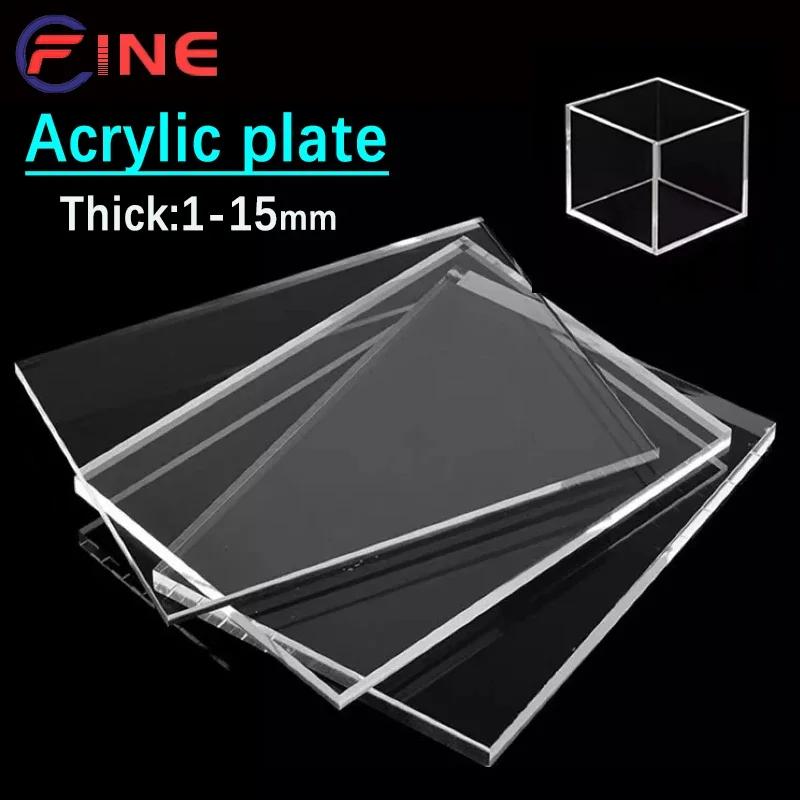 Panneau de feuille acrylique en plastique Transparent, plexiglas Transparent, verre organique, polym