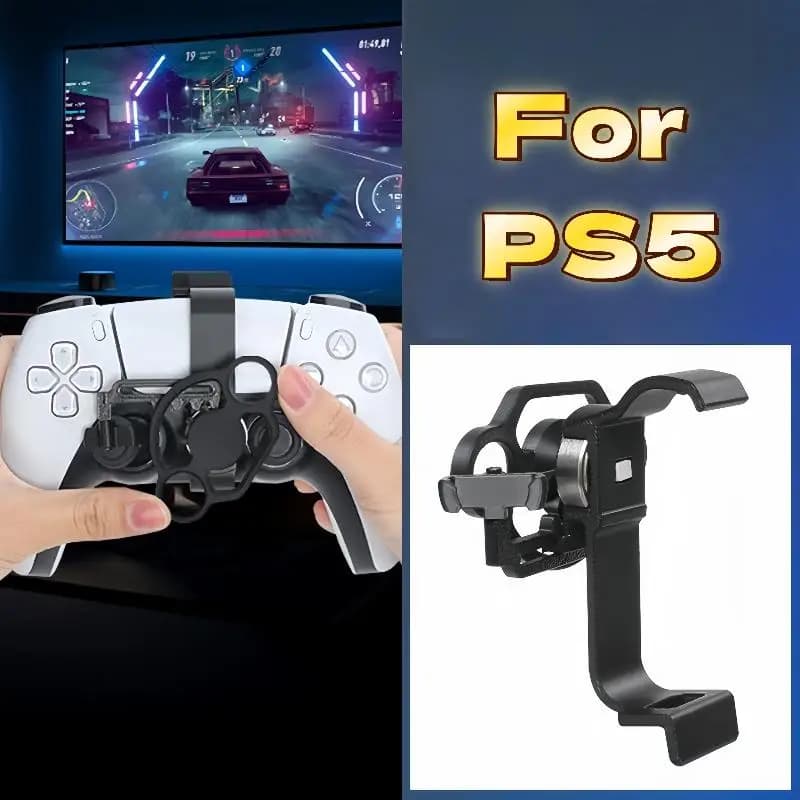 Mini volant de jeu pour contrôleur de jeu PS5, 1 pièce, accessoires de remplacement pour jeux de cou