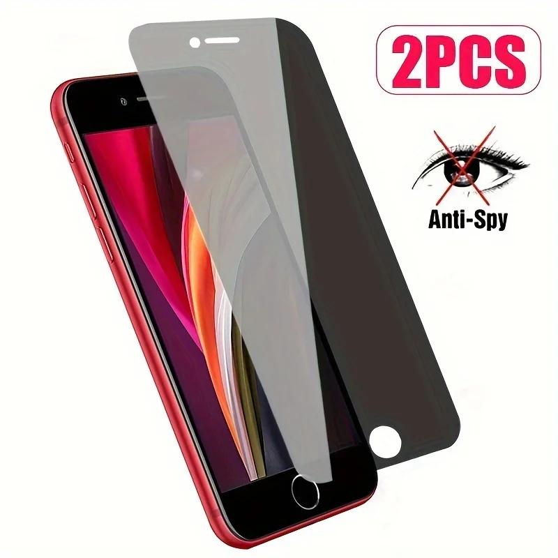 2 pièces verre de Protection pour Apple iPhone 7 8 6 6S Plus protecteur d'écran trempé SE 2016 2020 