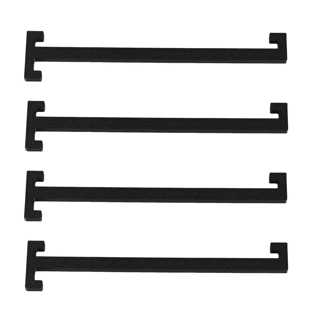Lot de 4 supports de présentation de plaques d'immatriculation pour voiture, avant et arrière, pour