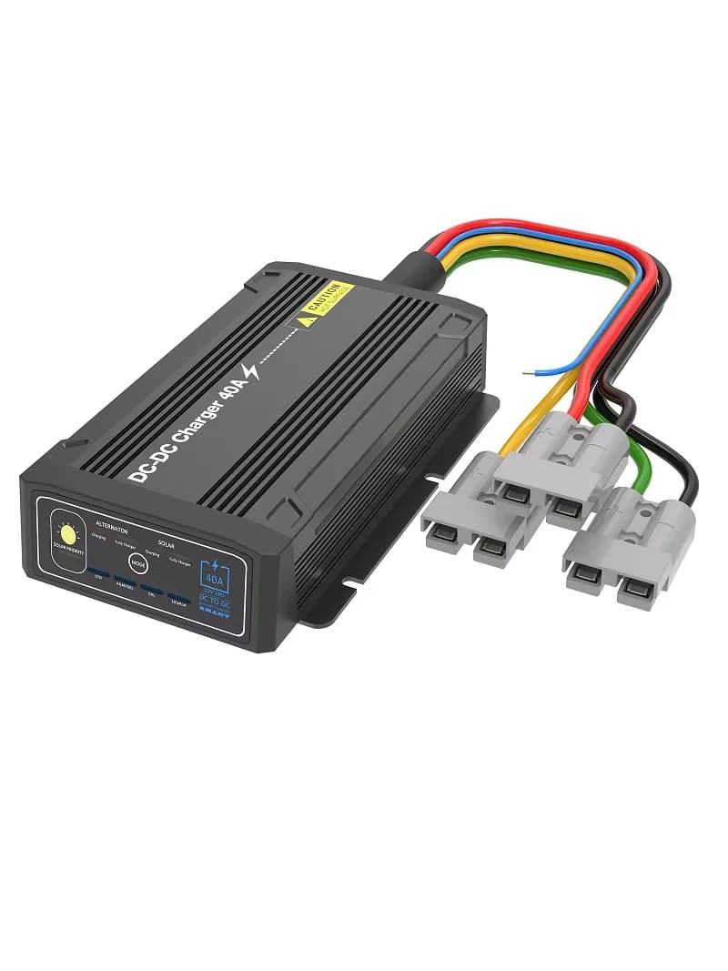 Chargeur cc à cc 12V 24V, véhicule 25a 40a, caravane, camping-car, remorque, Van, RV, batterie, char