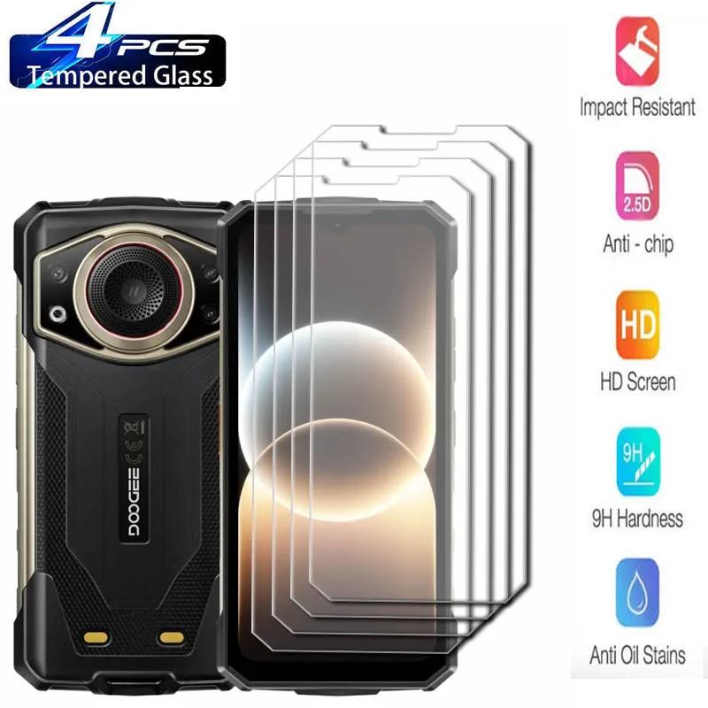 Protecteur d'écran pour Doogee Fire 7 Ultra, 4 pièces, verre trempé, Film de protection pour Fire7Ul