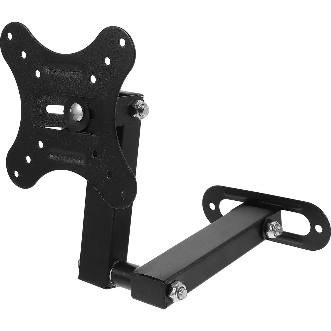 Support mural réglable pour téléviseur et moniteur, design rétractable peu encombrant, compatible av