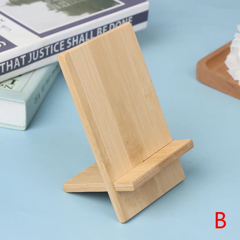 1 pièces nouveau Support de téléphone en bois Support de Smartphone Mobile Support de Charge de tabl