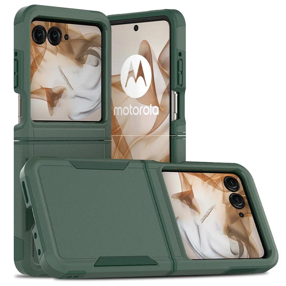 Étui de protection robuste en PC pour Motorola Moto Razr 70 60 50 Razr 2026 2025 2024, coque anticho