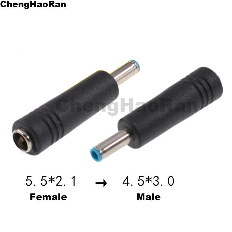 Convertisseur adaptateur d'alimentation pour ordinateur portable HP, chargeur, prise de charge, DC 5