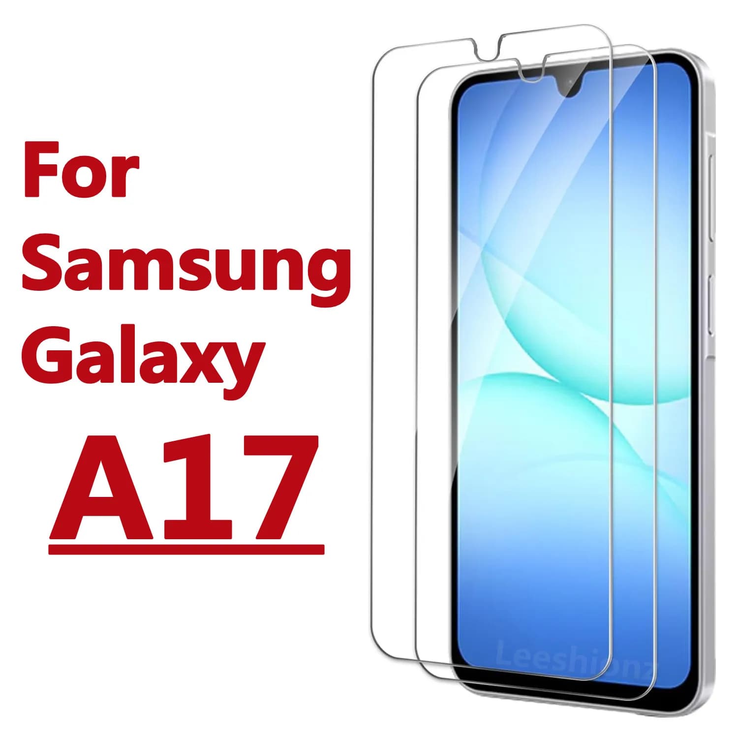 Protection d'écran en verre trempé haute définition anti-chute pour Samsung Galaxy A17 4G/5G