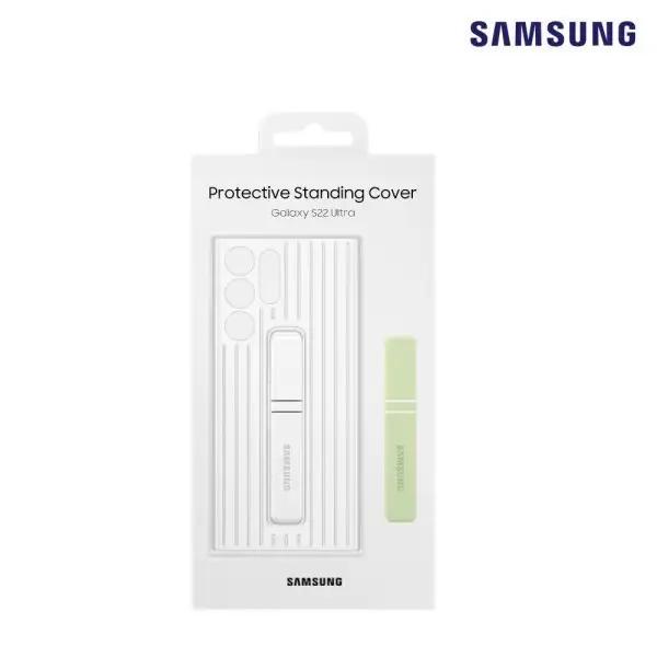 Coque de protection officielle Samsung Galaxy S22 Ultra avec 2 béquilles EF-RS908