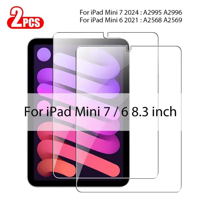 Verre trempé pour Ipad Pro 13 M5 M4 2025 12.9 Air 11 5 4 3 2 M3 M2 protecteur d'écran A16 10 9 9e 10