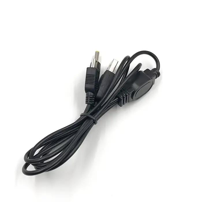 Câble de transfert de données pour chargeur USB 2 en 1, 1 pièce, pour PSP 2000 3000 vers PC