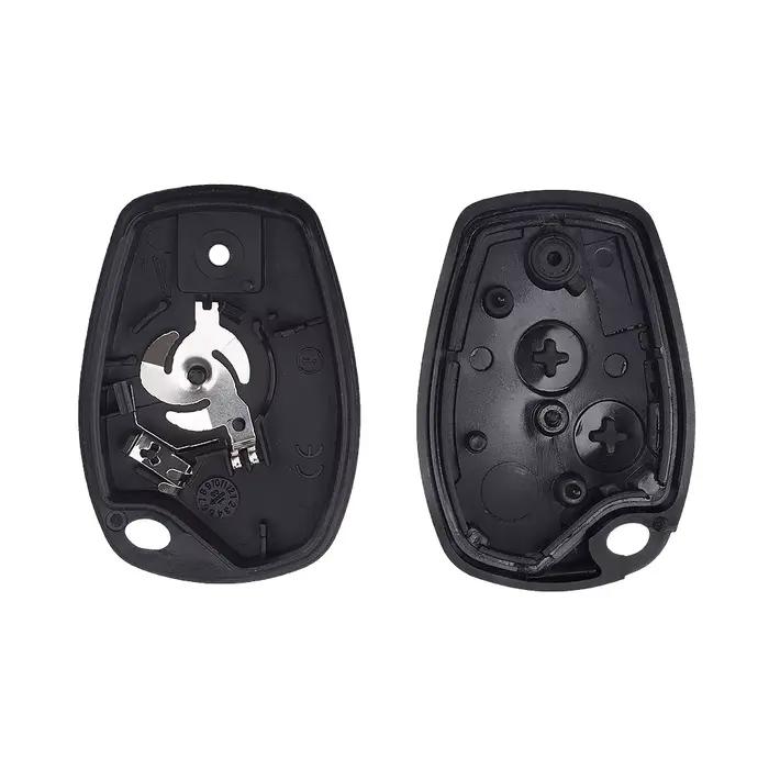 KEYYOU coque de clé à 2 boutons pour Renault Megane Modus Espace Laguna Duster Logan DACIA Sandero F