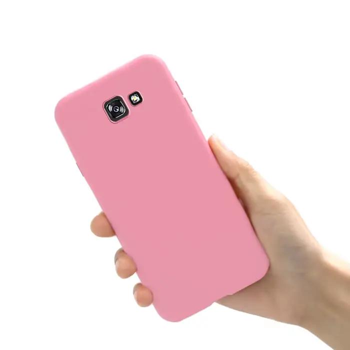 Coque souple en TPU mat pour Samsung Galaxy J5 j7 Prime J530 J3 J330 J7 2017 J730 J4 J6 Plus J8 2018