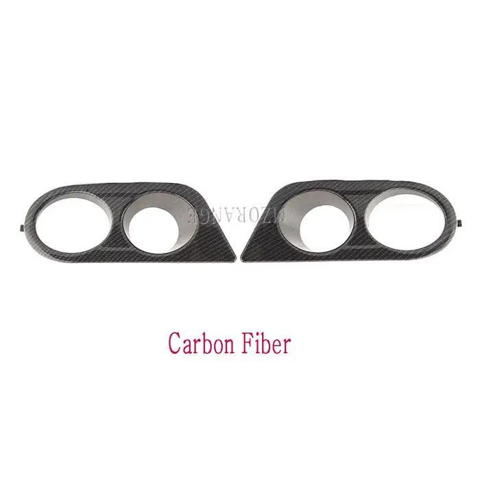 Feu Antibrouillard pour BMW, Accessoire Noir Brillant avec Couvercle de Phare, Cadre de Calandre LED