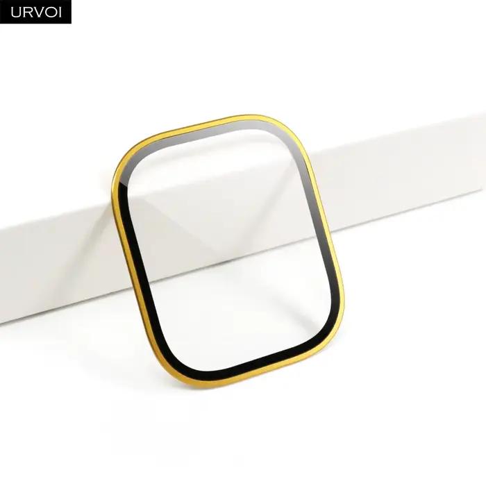 URVOI protecteur d'écran en verre trempé pour Apple Watch Ultra 3 49mm dur incurvé clair 3D pour iWa
