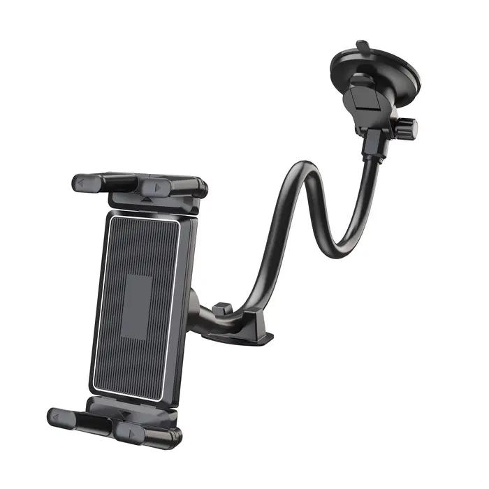 Support de tablette de tableau de bord pour support de pare-brise de voiture à ventouse avec grande