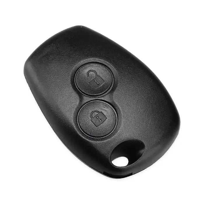 KEYYOU coque de clé à 2 boutons pour Renault Megane Modus Espace Laguna Duster Logan DACIA Sandero F