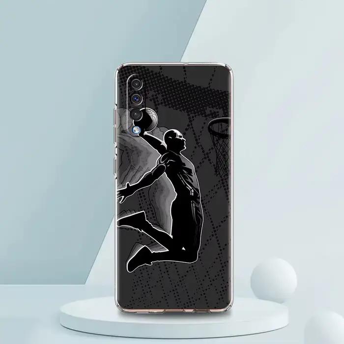 Coque de téléphone transparente Cool Basketball, coque souple pour Samsung Galaxy A16 A14 A12 A22 A2