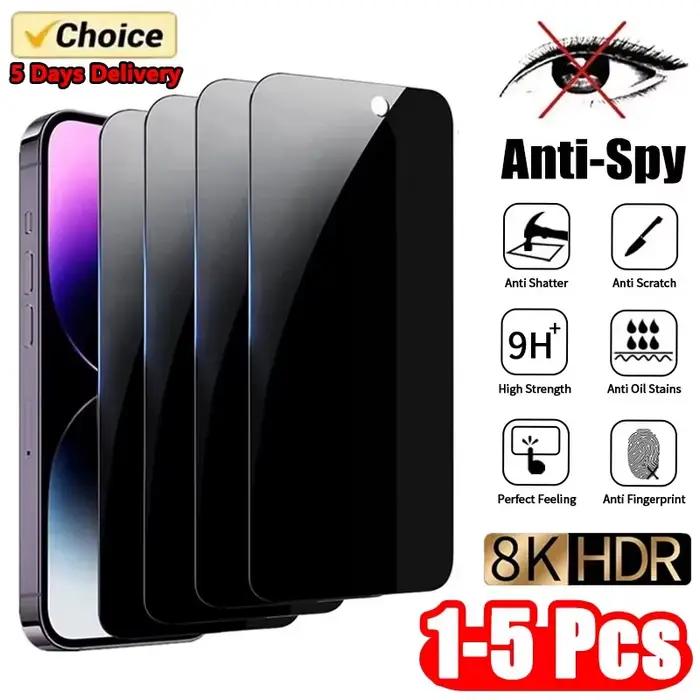 Film de protection anti-espion en verre trempé pour Samsung A56 A36 A57 A55 A35 A54 A33 A26 A25 A16
