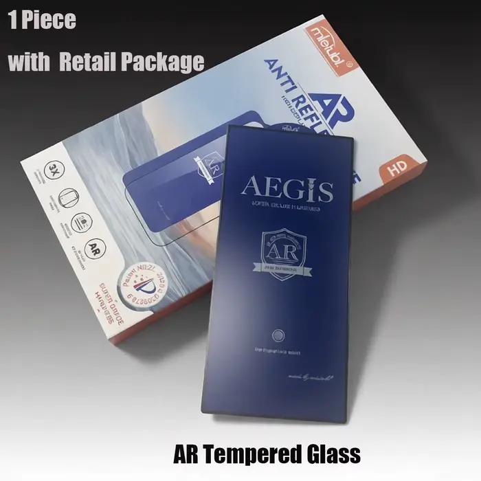 Protecteur d'écran antireflet AR pour Samsung Galaxy S25 S24 Ultra S25U AEGIS, Film de protection en