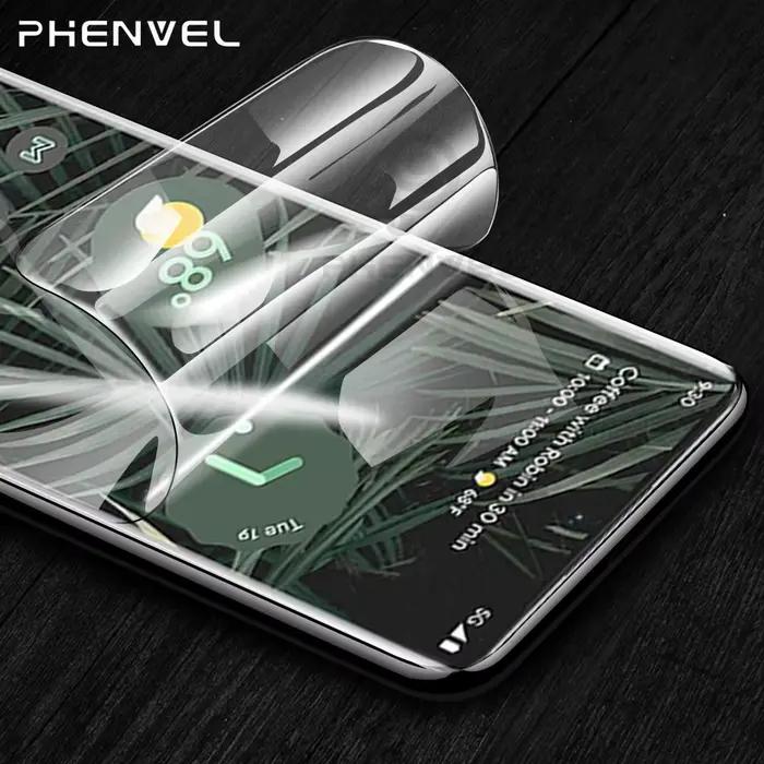 Film de protection Hydrogel pour Google Pixel 6 Pro 3 3A 6pro 4A 4 XL Gel protecteur d'écran