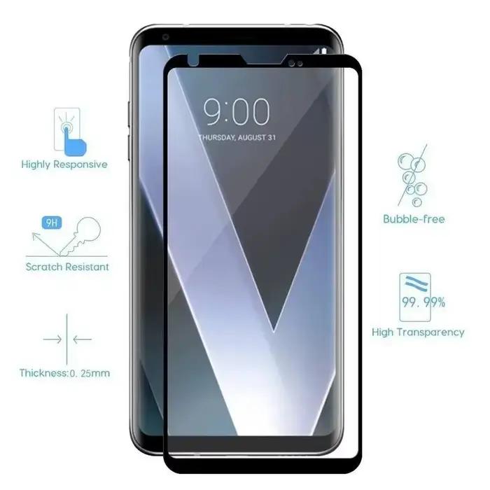Verre trempé incurvé 3D pour protecteur d'écran LG pour Velvet V30 V30S V40 V50 V50S G8X G8 G7 Plus