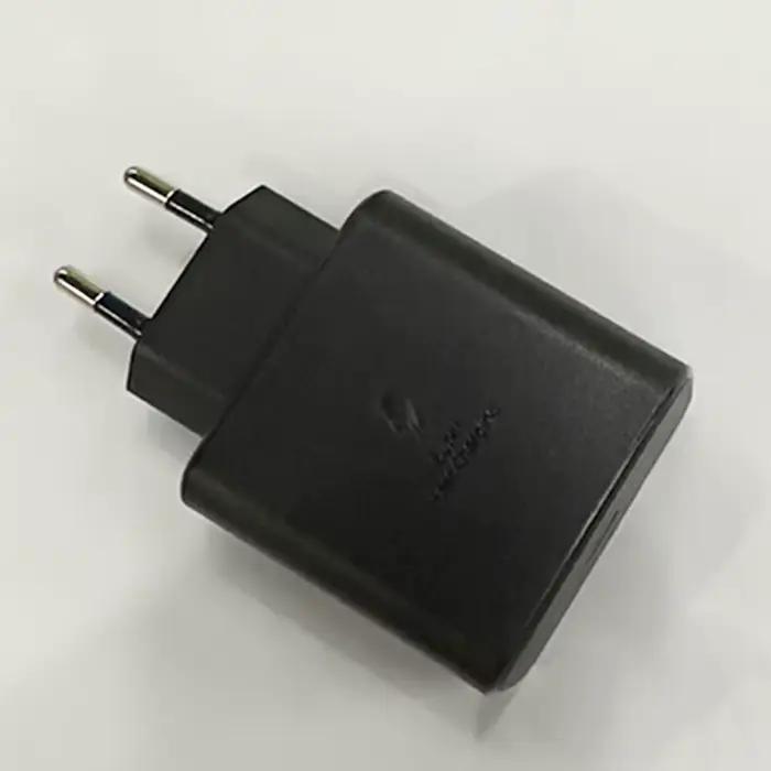 Chargeur Samsung d'origine 45w Super Fast Charge Adaptateur EU US USB C Samsung Galaxy S26 S25 Ultra