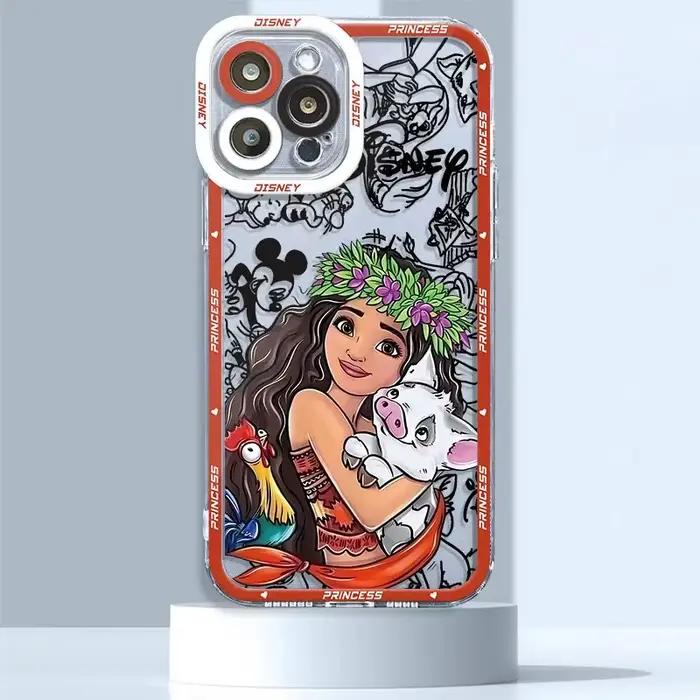 Coque Disney Anna Merida Ariel pour Samsung Galaxy A56 A36 A26 A16 A06 A55 A35 A25 A15 A05 A05S A24