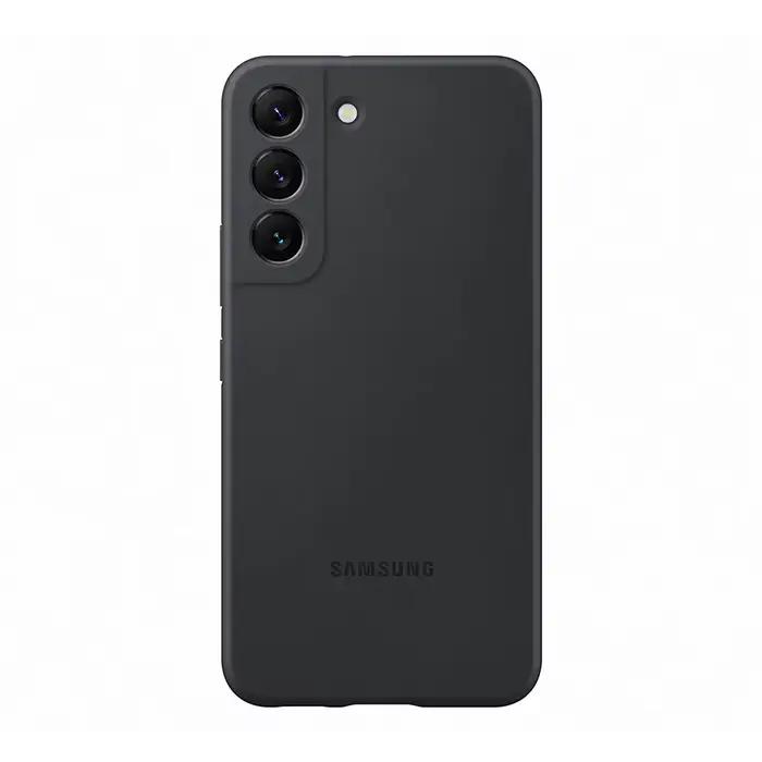 Coque de protection en silicone d'origine pour Samsung Galaxy S22 S22+ Plus 5G, coque de téléphone a