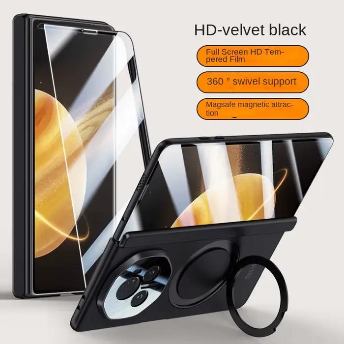 Pour Honor Magic V3 Vs3 360 ° Peau rotative lentille magnétique Protection complète Film en verre