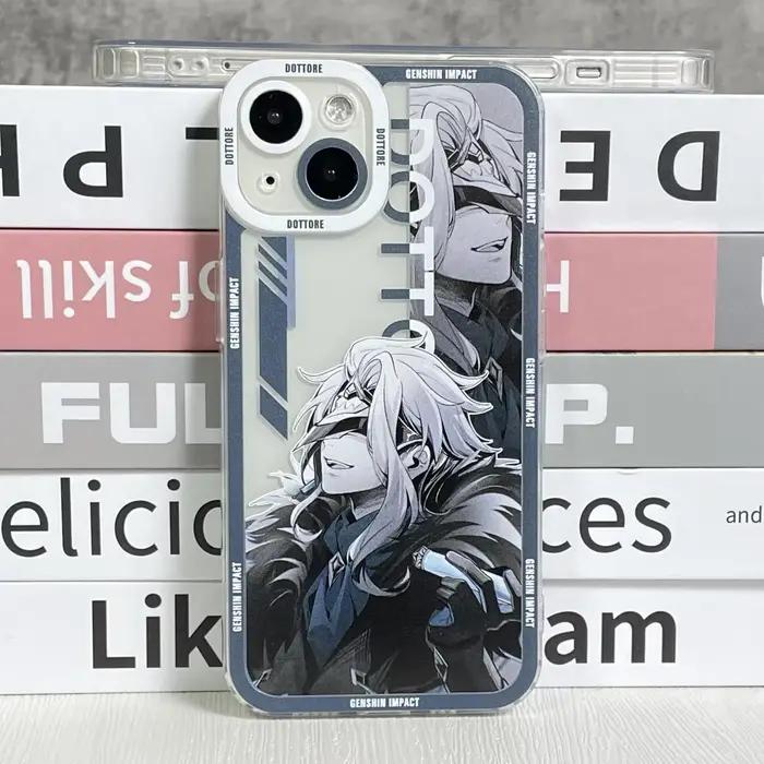 Genshin Impact-Coque transparente pour téléphone portable, étui pour Samsung Galaxy S10, S20, S21, S