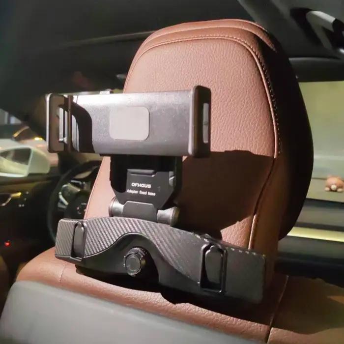 Support de tablette pour voiture pour siège arrière, support pour appuie-tête compatible avec iPad e