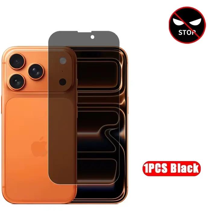 Protecteur d'écran de confidentialité pour iphone 17 Pro Max, verre trempé Anti-espion, Film de prot