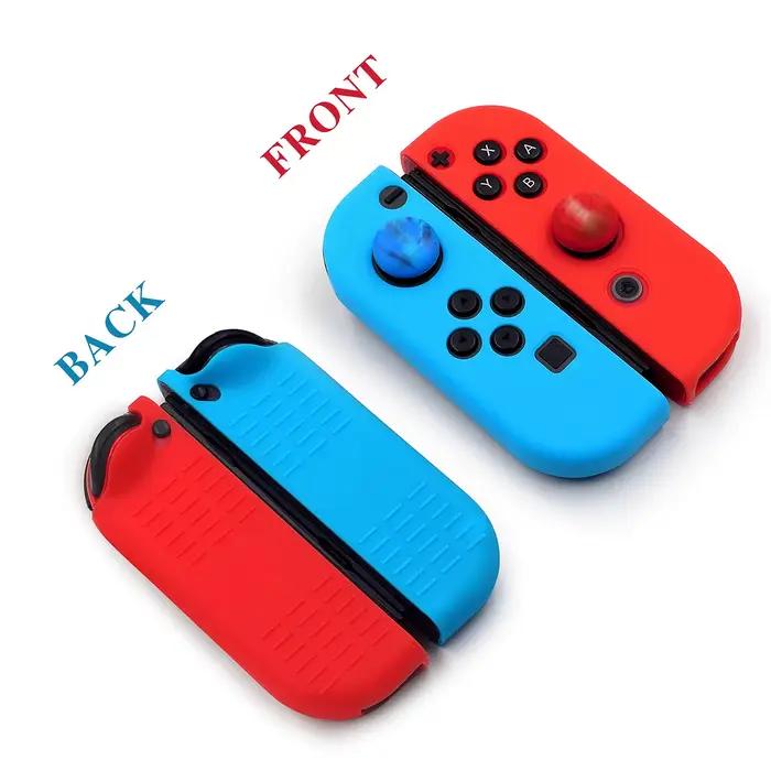 Coque en silicone pour manette Switch Joycon, accessoires de remplacement Nintendo Switch OLED, poig