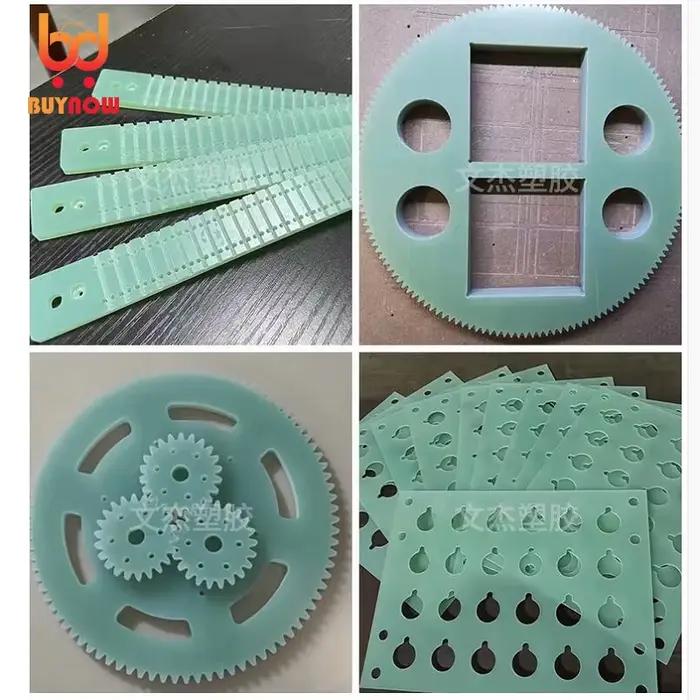 Plaque en fibre de verre FR4 épaisseur 0,1/0,2/0,5/1/2/3/4/5 mm, vert clair, plaque époxy G10, panneau en résine époxy 3240 FR-4, fibre de verre pour impression 3D