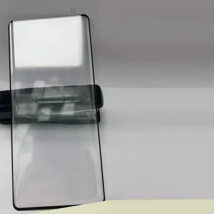Verre trempé d'origine entièrement incurvé 3D pour ZTE Axon 30 40 Ultra film de protection d'écran