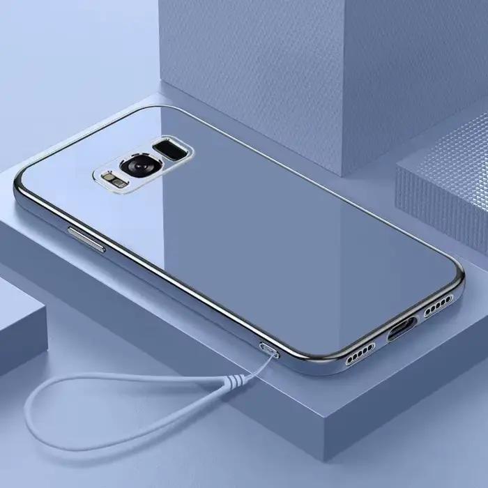 Pour Samsung J7 étui Galaxy J7 2017 J7 Pro luxe carré placage SM-J730 j700 coque de téléphone antichoc souple TPU Silicone couverture arrière