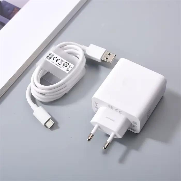 OPPO – chargeur d'origine 80W SuperVooc 2.0 EU US