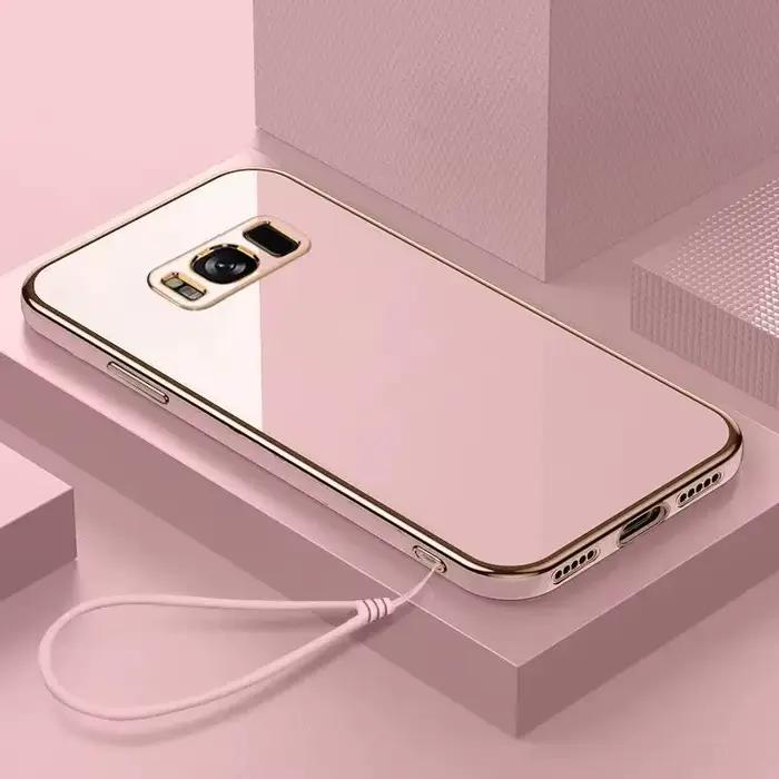 Pour Samsung J7 étui Galaxy J7 2017 J7 Pro luxe carré placage SM-J730 j700 coque de téléphone antichoc souple TPU Silicone couverture arrière