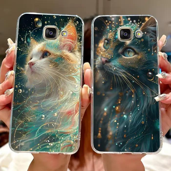 Pour Samsung Galaxy A5 2016 étui SM-A510F nouvelle mode peint couverture en Silicone souple mince coque de téléphone