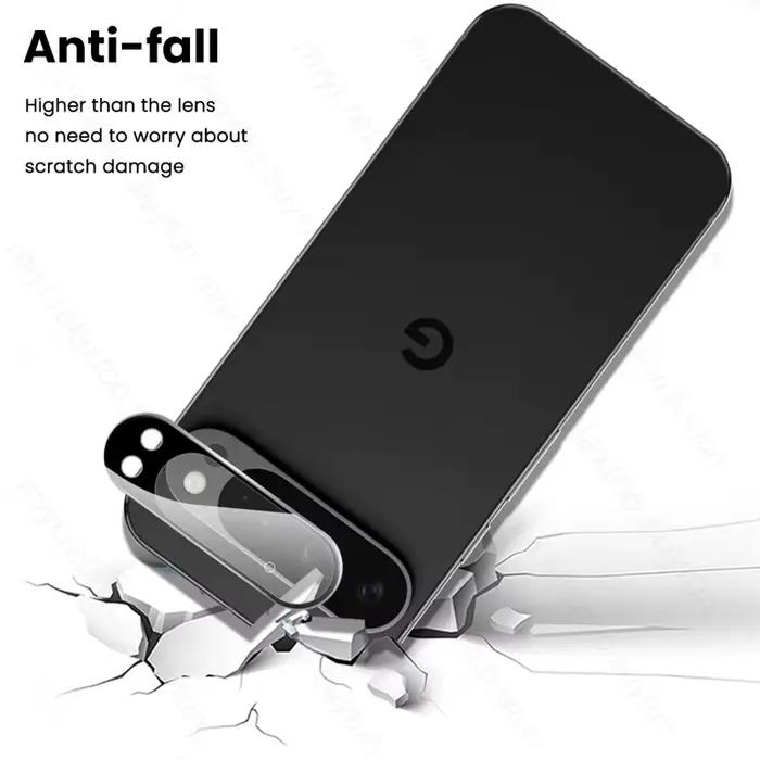 Protègeurs d'objectif incurvés 3D en verre trempé pour Google Pixel 9 9 Pro 10 10 Pro et modèles XL 9a, idéal pour les photographes amateurs et professionnels, cadeau parfait pour les occasions spéciales