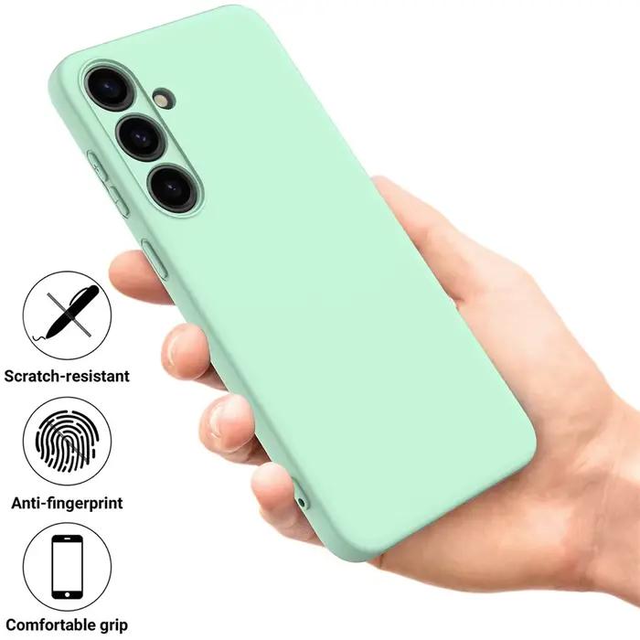 Coques de protection d'objectif d'appareil photo en silicone liquide délicat pour Samsung Galaxy S23 S24 S25 S26 Ultra Plus – Housse souple