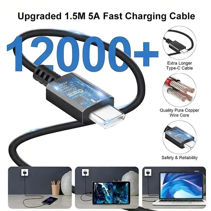 Chargeur Samsung d'origine 45w Super Fast Charge Adaptateur EU US USB C