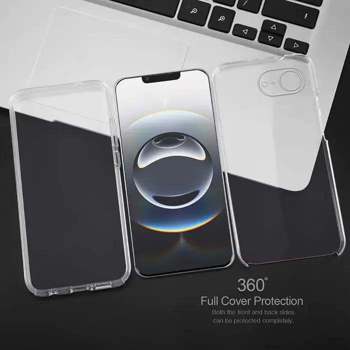 Étui i16e 360 degrés housse de Protection complète du corps pour Apple iPhone 16e Coque antichoc Double face iPhone16e i Phone16e 16 e e16