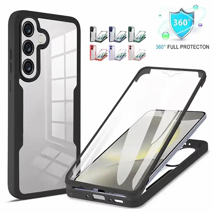 Coque entièrement transparente 360 pour Samsung Galaxy A16 A26 A36 A56 A06 M06 F06 5G
