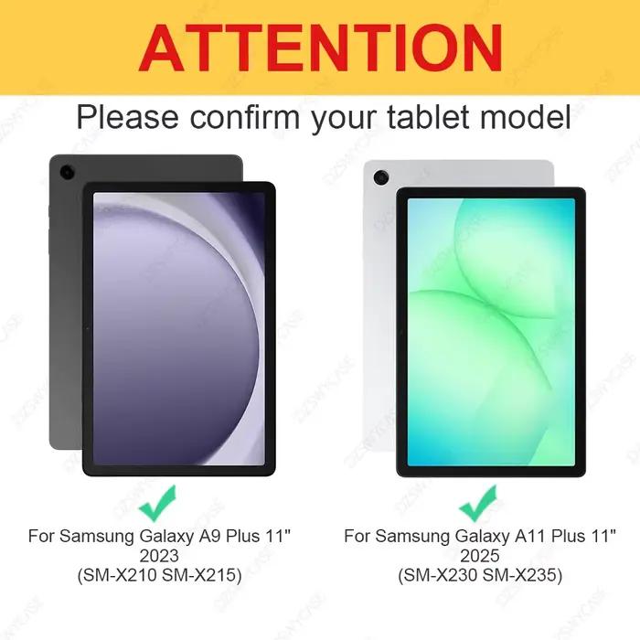 Coque pour Samsung Galaxy Tab A11 Plus 11 pouces 2025